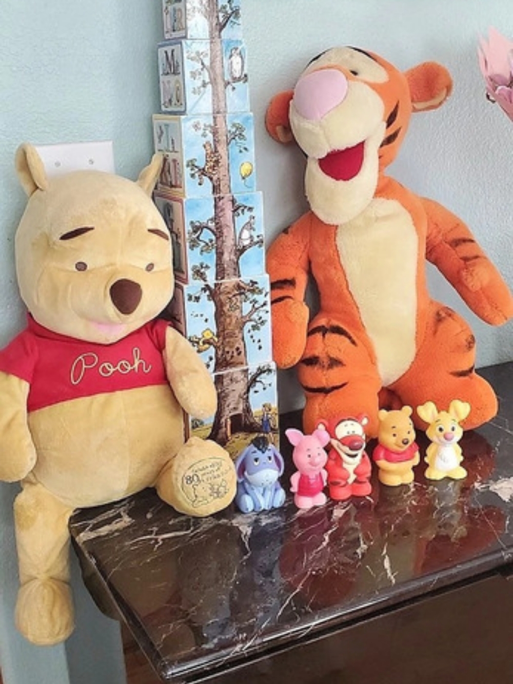 Disney Winnie the Pooh Large Plush Set